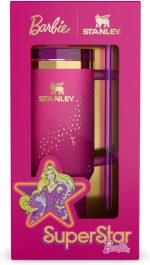 ⁦ستانلي كوب The Barbie X إصدار محدود باللون 70s Superstar مصنوع من الفولاذ المقاوم للصدأ 40 oz⁩ - الصورة ⁦3⁩